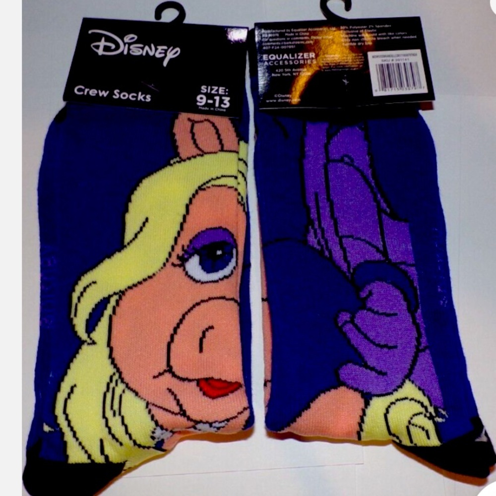 Disney Miss Piggy Crew Socks